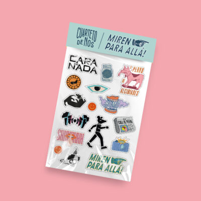 Stickers CDN "Miren Para Allá"