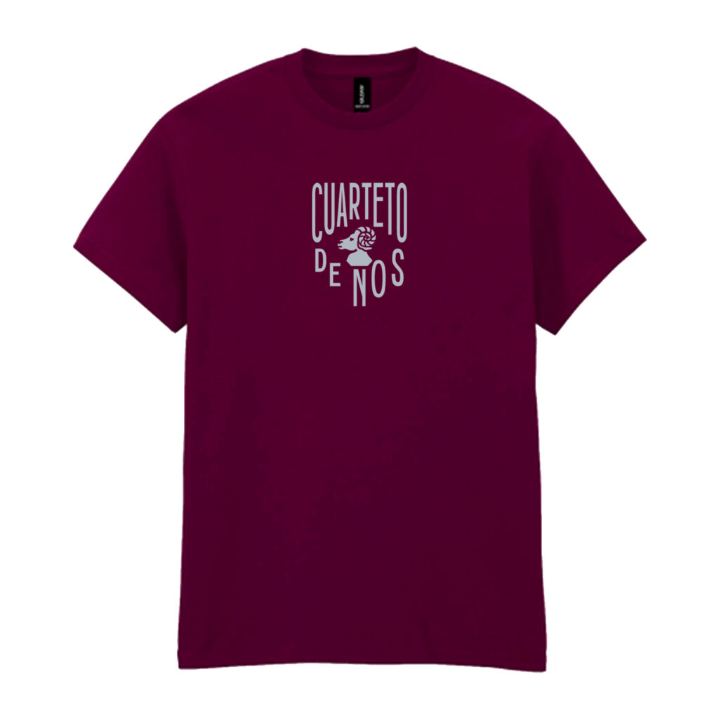 Camiseta Logo Cuarteto de Nos