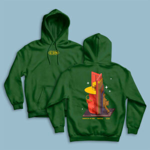 Sudadera con capucha Puertas