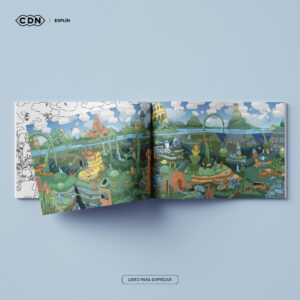 NUEVO! - Libro para colorear "Esplín"